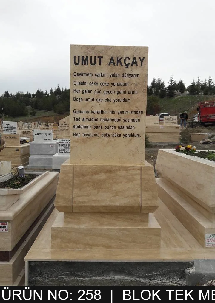 Blok Tek Kişilik model 18